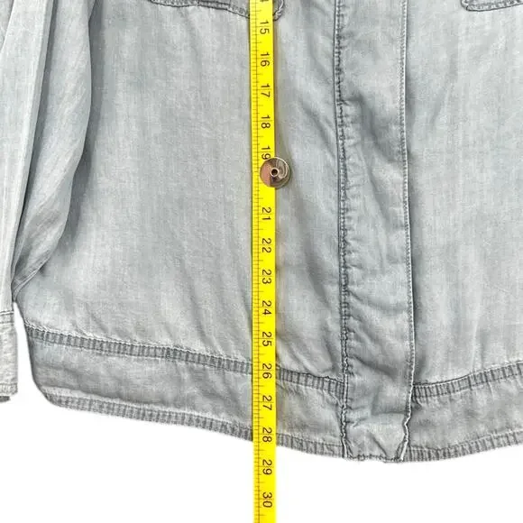 Ava & Viv Light Blue Denim Jacket - Picture 6 of 6